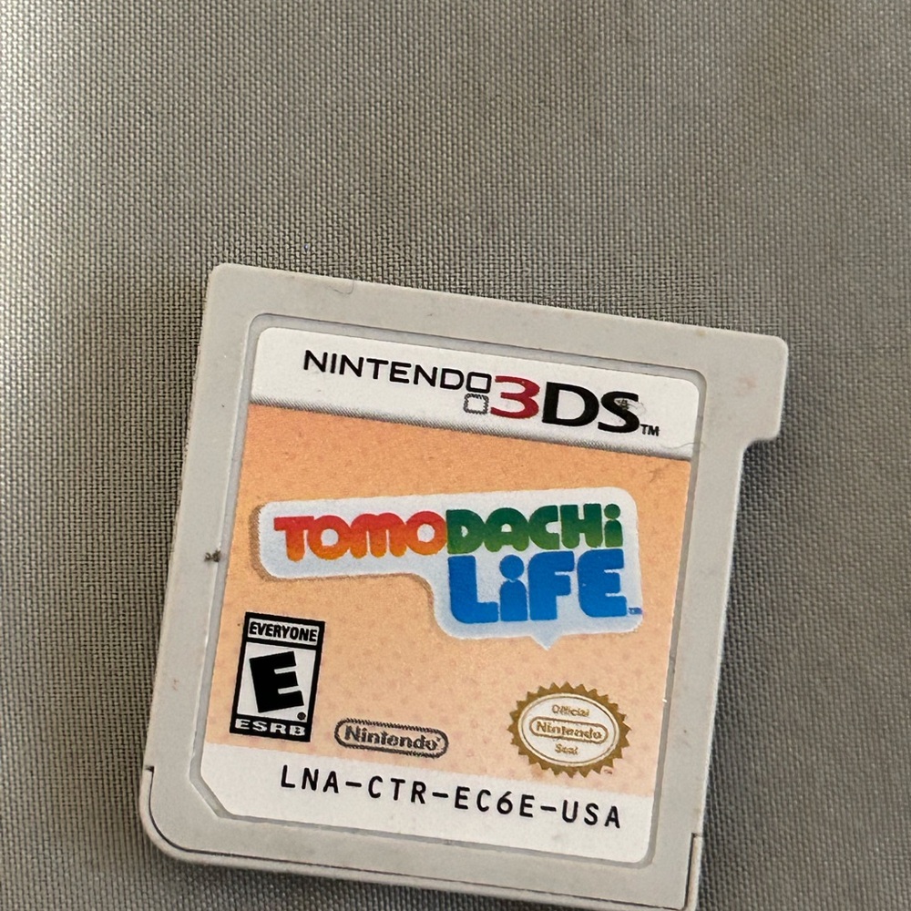 Nintendo 3DS Tomodachi Life Game Cartridge